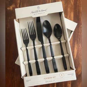 Hearth and Hand with Magnolia Stainless Steel Flatware Set (3)